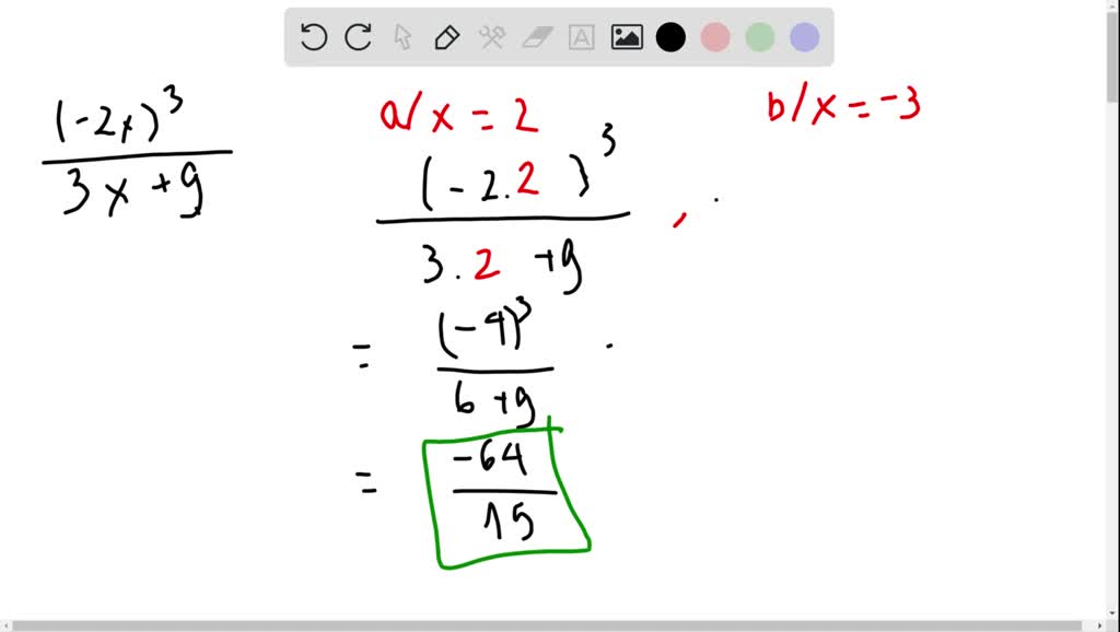 solved-find-the-numerical-value-of-each-rational-expression-for-a-x-2