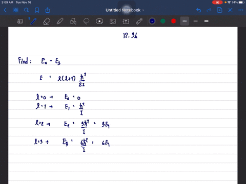 calculate-the-lowest-four-rotational-energies-of-the-hi-molecule-in-mathrmev-and-sketch-them-in-an-e