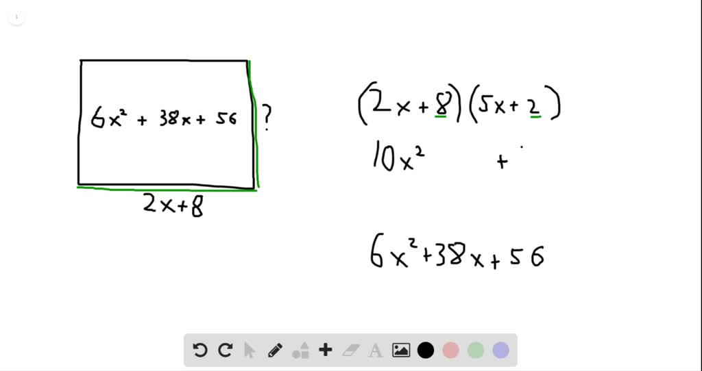 solved-geometry-the-area-of-rectangle-a-b-c-d-is-6-x-2-38-x-56-square