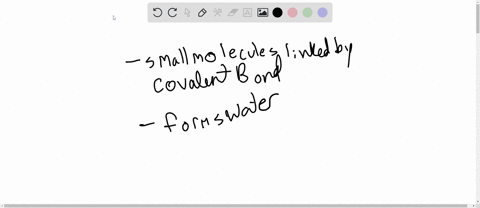 in-______-reactions-small-molecules-are-linked-by-covalent-bonds-and-water-can-also-form-a-hydrophil