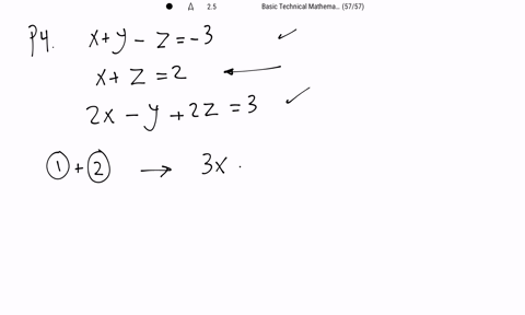 solve-the-given-systems-of-equations-beginalignedxy-z-3xz22-x-y2-z3endaligned