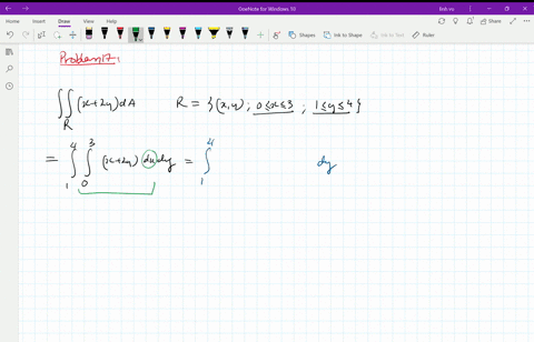 evaluate-the-following-double-integrals-over-the-region-r-iint_rx2-y-d-a-rx-y-0-leq-x-leq-31-leq-y-l