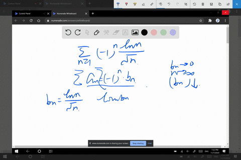 test-the-series-for-convergence-or-divergence-sum_n1infty-1n-fracln-nsqrtn