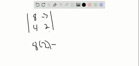 in-problems-7-14-find-the-value-of-each-determinant-leftbeginarrayrr-8-3-4-2-endarrayright