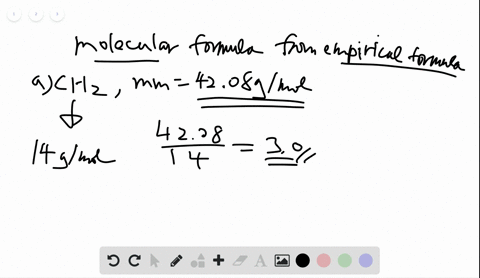 what-is-the-molecular-formula-of-each-compound-a-empirical-formula-mathrmch_2m4208-mathrmg-mathrmmol
