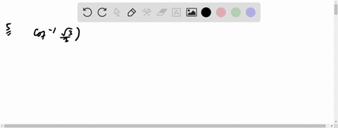 find-the-exact-radian-value-cot-1-fracsqrt33