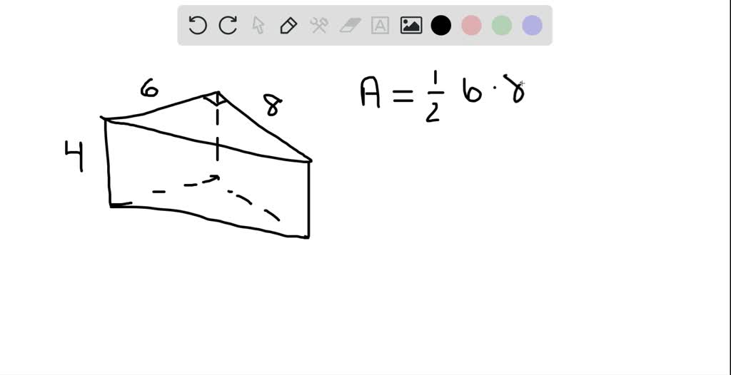 SOLVEDThe bases of the prism below are right triangles and its lateral