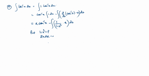 prove-the-integration-formula-int-tan-1-x-d-xx-tan-1-x-frac12-ln-leftx21rightc-a-by-applying-integra