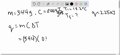 the-initial-temperature-of-a-344-g-sample-of-iron-is-182circ-mathrmc-if-the-sample-absorbs-225-mathr