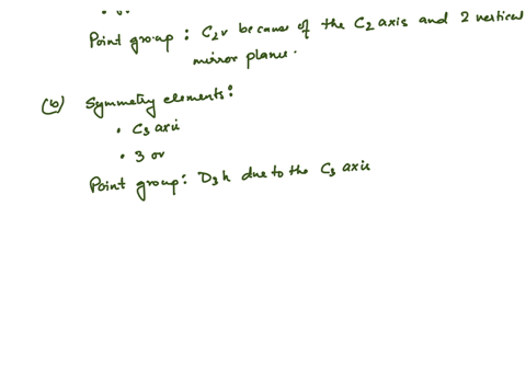 determine-the-symmetry-elements-and-assign-the-point-group-of-a-mathrmnh_2-mathrmcl-b-mathrmco_32-3