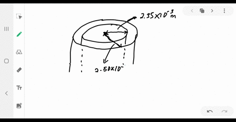 Solved A Capacitor Is Made From Two Hollow Coaxial Copper Cylinders One Inside The Other There Is Air In The Space B