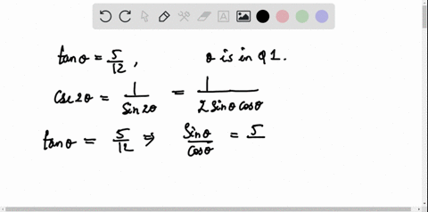 let-tan-thetafrac512-with-theta-in-qi-and-find-the-following-csc-2-theta
