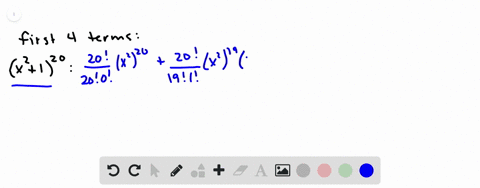 write-out-the-first-four-terms-in-the-expansion-of-each-binomial-leftx21right20