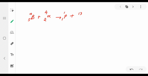 a-suppose-frac105-mathrmb-is-struck-by-an-alpha-particle-releasing-a-proton-and-a-product-nucleus-in
