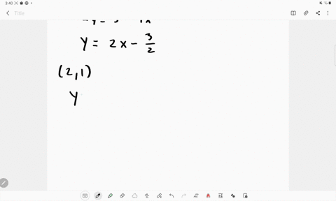 write-the-slope-intercept-forms-of-the-equations-of-the-lines-through-the-given-point-a-parallel--38