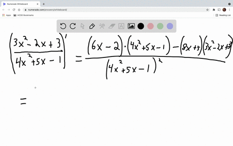 find-each-indicated-derivative-and-simplify-fracdd-x-frac3-x2-2-x34-x25-x-1