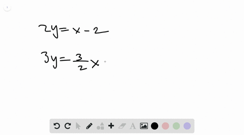 the number of solution of two linear equations representing intersecting lines are