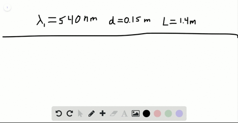 in-a-youngs-interference-experiment-the-two-slits-are-separated-by-0150-mm-and-the-incident-light-in