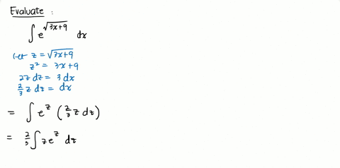 evaluate-the-integral-by-using-a-substitution-prior-to-integration-by-parts-int-esqrt3-x9-d-x
