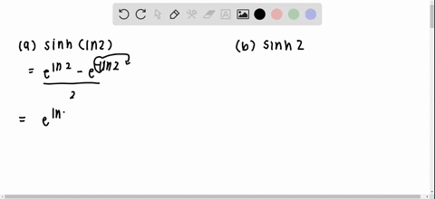 find-the-numerical-value-of-each-expression-a-sinh-ln-2-b-sinh-2