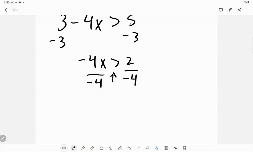 solved-solve-the-inequality-3-4-x-5-graph-the-solution-set