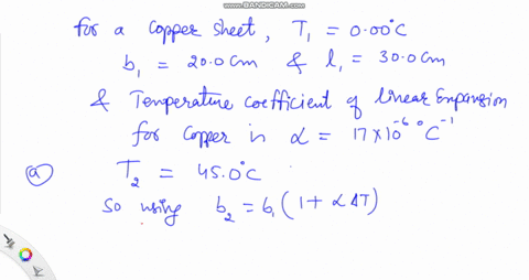 a-sheet-of-copper-at-a-temperature-of-000circ-mathrmc-has-dimensions-of-200-cm-by-300-mathrmcm-a-cal