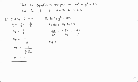 find-equations-for-the-lines-tangent-to-the-ellipse-4-x2y272-that-are-perpendicular-to-the-line-x2-y