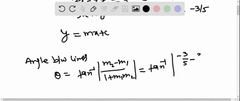find-the-angle-theta-in-radians-and-degrees-between-the-lines-beginaligned-3-x-5-y3-3-x5-y12-endalig