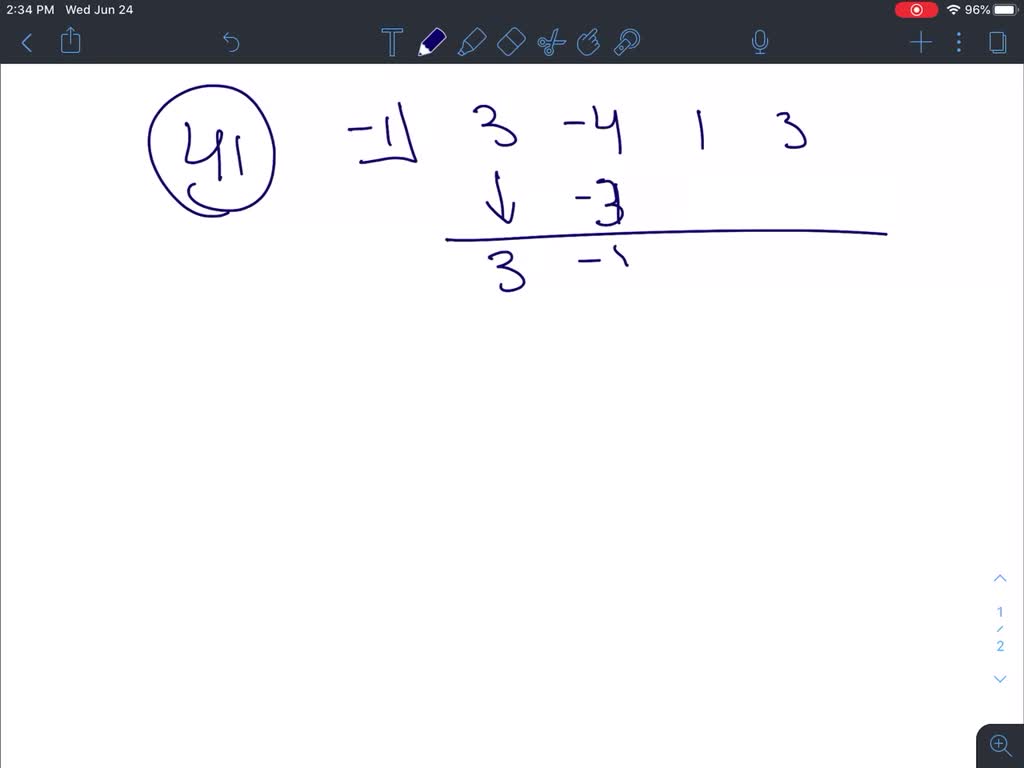 In Exercises 41-44 , use synthetic division to prove that the number k ...