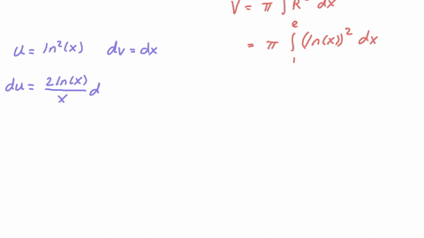 find-the-volume-of-the-solid-of-revolution-that-results-when-the-region-under-the-graph-of-fxln-x-fo