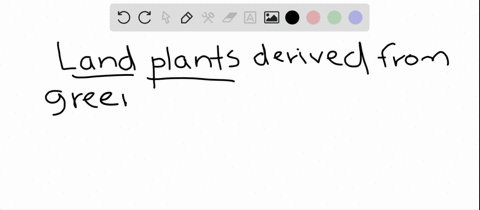 which-statement-is-not-evidence-for-the-origin-of-land-plants-from-the-green-algae-a-some-green-alga