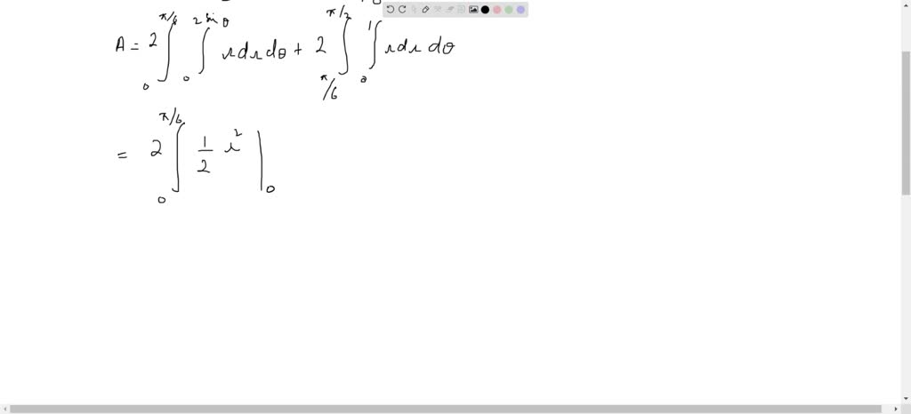 solved-use-a-double-integral-in-polar-coordinates-to-find-the-area-of