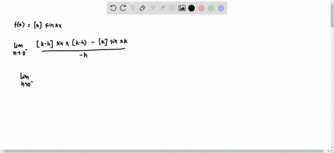 the-left-hand-derivative-of-fxx-sin-pi-x-at-xk-k-an-integer-and-x-greatest-integer-leq-x-is-a-1kk-1-