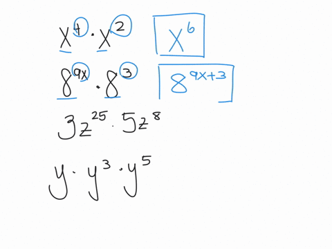 simplify-each-expression-using-the-properties-for-exponents-a-x4-cdot-x2-b-89-x-cdot-83-c-03-z25-cdo