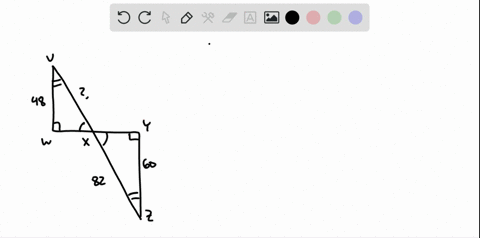 first-indicate-which-two-triangles-are-similar-then-find-the-indicated-side-round-your-answer-to-t-3
