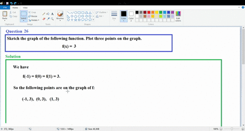 in-problems-1926-sketch-the-graph-of-each-function-be-sure-to-label-three-points-on-the-graph-fx3