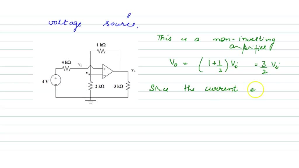 SOLVEDRefer to the op amp circuit in Fig. 5.64 . Calculate ix and the