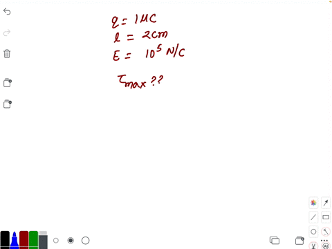 an-electric-dipole-made-up-of-positive-and-negative-charges-each-of-1-mu-mathrmc-and-placed-at-a-dis
