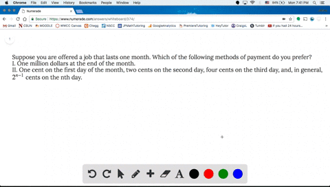 suppose-you-are-offered-a-job-that-lasts-one-month-which-of-the-following-methods-of-payment-do-you-