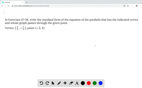 in-exercises-47-56-write-the-standard-form-of-the-equation-of-the-parabola-that-has-the-indicated--8