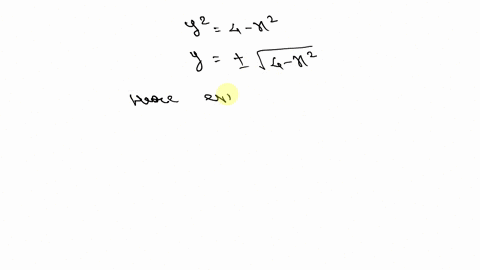 determine-whether-the-equation-defines-y-as-a-function-of-x-y24-x2