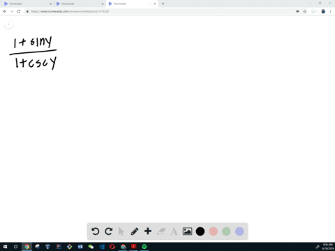 13-28-simplifying-trigonometric-expressions-simplify-the-trigonometric-expression-frac1sin-y1csc-y
