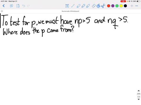 to-use-the-normal-distribution-to-test-a-proportion-p-the-conditions-n-p5-and-n-q5-must-be-satisfied