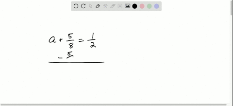 solve-each-equation-and-check-the-solution-afrac58frac12