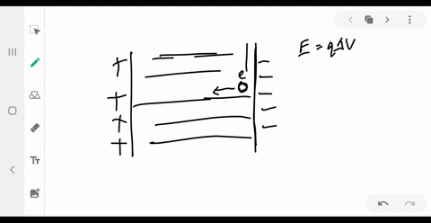 an-electron-is-released-from-rest-at-the-negative-plate-of-a-parallel-plate-capacitor-and-accelerate