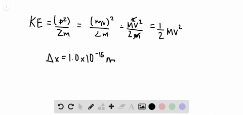 a-show-that-the-kinetic-energy-of-a-nonrelativistic-particle-can-be-written-in-terms-of-its-momentum