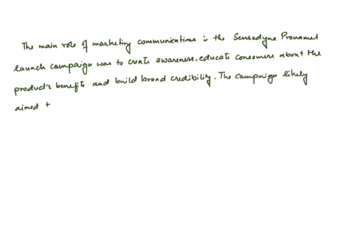 evaluate-the-main-role-of-marketing-communications-in-the-sensodyne-pronamel-launch-campaign