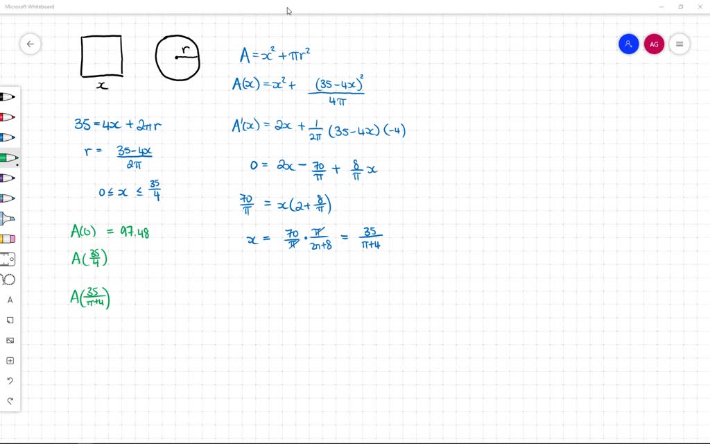 Ex: Find the Length of Two Pieces Cut From a Large Piece Given a  Relationship