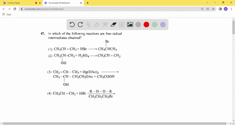 in-which-of-the-following-reactions-are-free-radical-intermediates-obtained-1-smilesccccbrsmiles-2-3