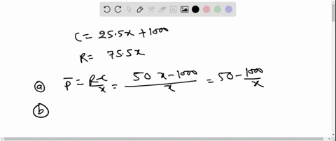 average-profit-the-cost-and-revenue-functions-for-a-product-are-c255-x1000-and-r755-x-a-find-the-ave
